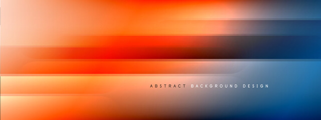 Motion concept neon shiny lines on liquid color gradients abstract backgrounds. Dynamic shadows and lights templates for text