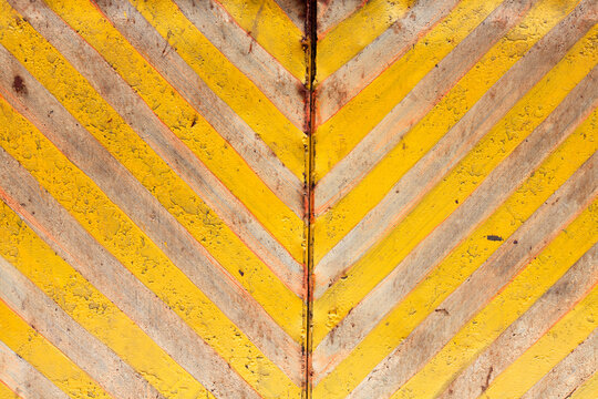 Background with V shape color straps