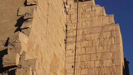 The Great Temple of ancient Egyptian deity, Karnak Temple, Egypt.