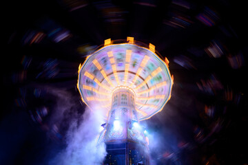 Carousel by night