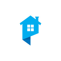 Abstract House Vector , Real Estate Logo