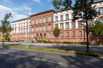 Fototapeta premium Gießen, das Landgericht. Hessen, Deutschland, 20.09.2020.