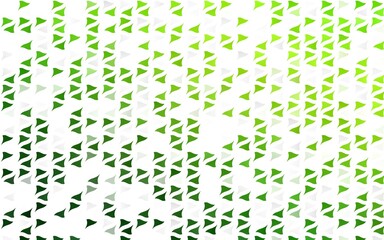 Light Green vector texture in triangular style. Modern abstract illustration with colorful triangles. Pattern for busines ad, booklets, leaflets