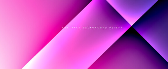 Fluid gradients with dynamic diagonal lines abstract background. Bright colors with dynamic light and shadow effects. Vector wallpaper or poster