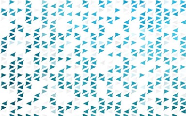 Light BLUE vector texture in triangular style. Illustration with set of colorful triangles. Best design for your ad, poster, banner.