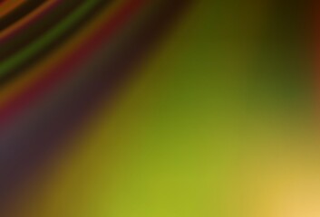 Dark Orange vector colorful blur background.