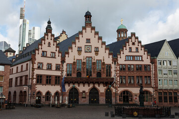 Fototapeta na wymiar City hall of Frankfurt on Main
