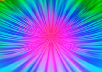 Light Multicolor, Rainbow vector blurred shine abstract pattern. Modern geometrical abstract illustration with gradient. Brand new style for your business design.