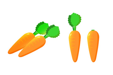 人参のカットイラスト