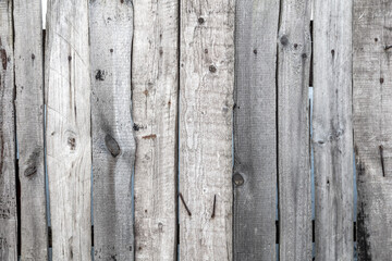 Wooden boards on the fence as an  background.