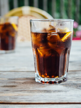 Glass of coke