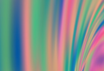 Light Green vector blurred pattern.