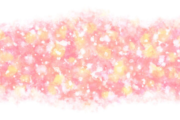 ピンク 正月 抽象 水彩 背景