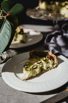 Zucchini tart