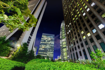 【東京都】西新宿ビジネス街　夜景【2020】