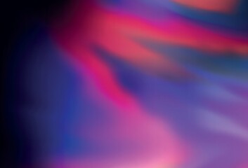 Dark Purple, Pink vector blurred bright texture.