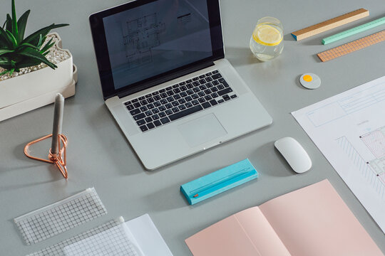Neat Desk For Engineering