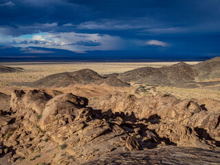 desert in mongolia