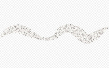 White Dust Christmas Transparent Background. Rich 