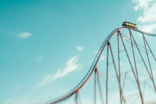 roller coaster at New York New York