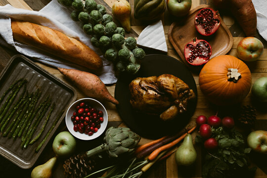 Layflat Thanksgiving Spread