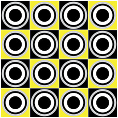 seamless background with circles