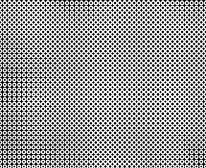 Black and white halftone. Abstract monochrome texture. Gradient background. Chaotic elements. Background for the site. Template for printing on t-shirts, business cards, posters, fabric