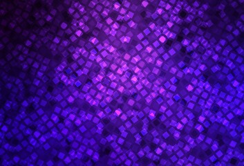Obraz premium Dark Purple vector layout with lines, rectangles.