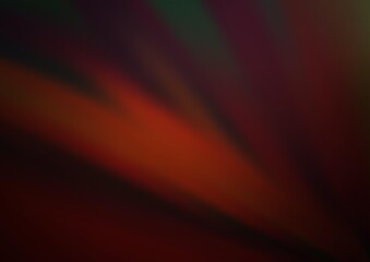 Dark Orange vector blurred bright background. A completely new color illustration in a bokeh style. The background for your creative designs.