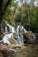 Waterfall in the Krka National Park in Croatia