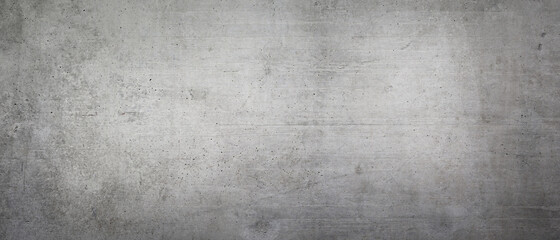 Texture of an old gray concrete wall as a background or wallpaper