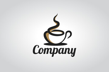 Simple coffee logo vector graphic for any business especially for cafe and beverage