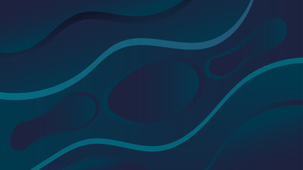 Abstract  geometric background Vector. Fluid shapes composition. Gradient trendy style wallpaper.