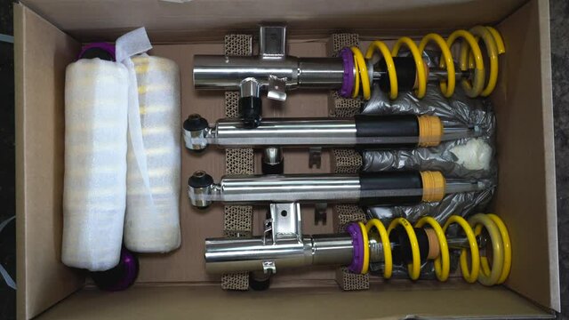New coilovers for the sports car