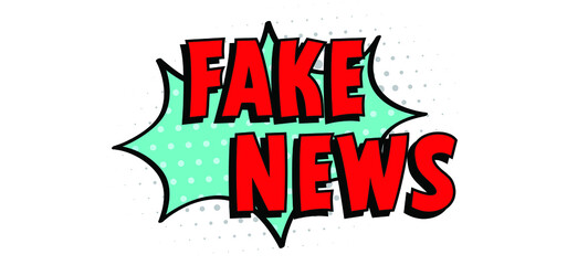 Slogan fake news, distorted tidings. Fact or fake, hoax political internet social networking concept. Fabricated false disinformation, reading on TV and newspaper. Politics breaking exclamation quotes