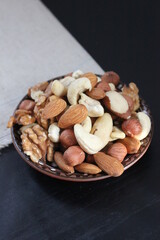 nuts in a bowl
