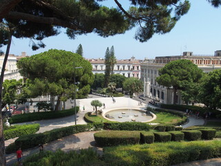 Garten garden Villa Bellini Catania Sizilien