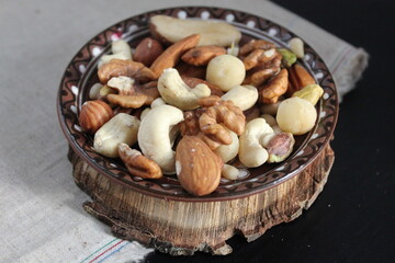 nuts in a basket