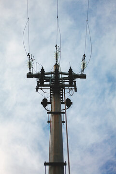 High voltage tower