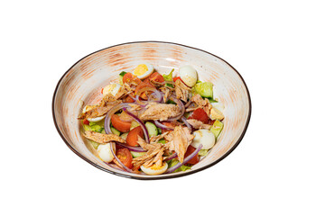 salad with chicken