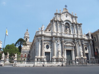 Obraz premium Dom von Catania Sizilien Italien dome of Catania Sicily Italy