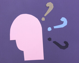 Domanda, curioso, curiosità. Web icona moderna. 