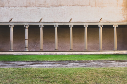 Ionic Colonnade in Italy