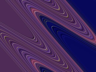 Purple blue waves abstract background with lines