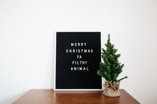 Merry Christmas Ya Filthy Animal