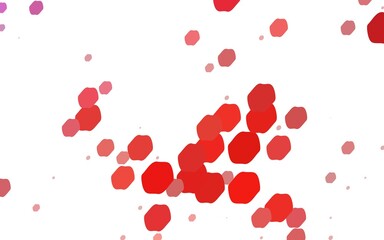 Light BLUE vector illustration which consist of circles. Dotted gradient design for your business. Creative geometric background in halftone style with colored spots.