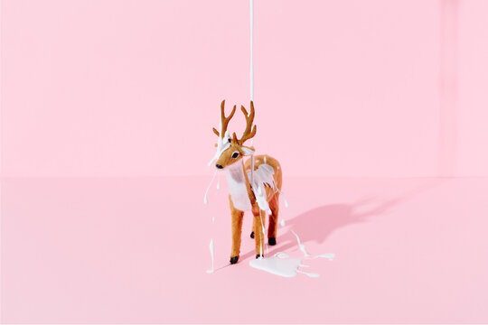 Tiny Christmas reindeer
