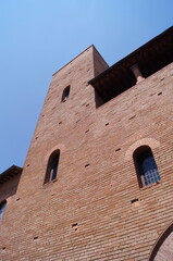 Tower house of Giovanni Boccaccio in the ancient medieval village of Certaldo, Tuscany, Italy