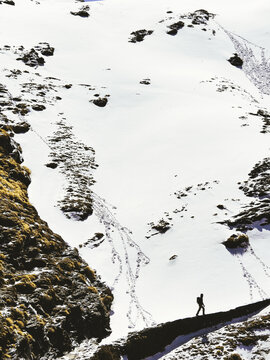 Snow mountains