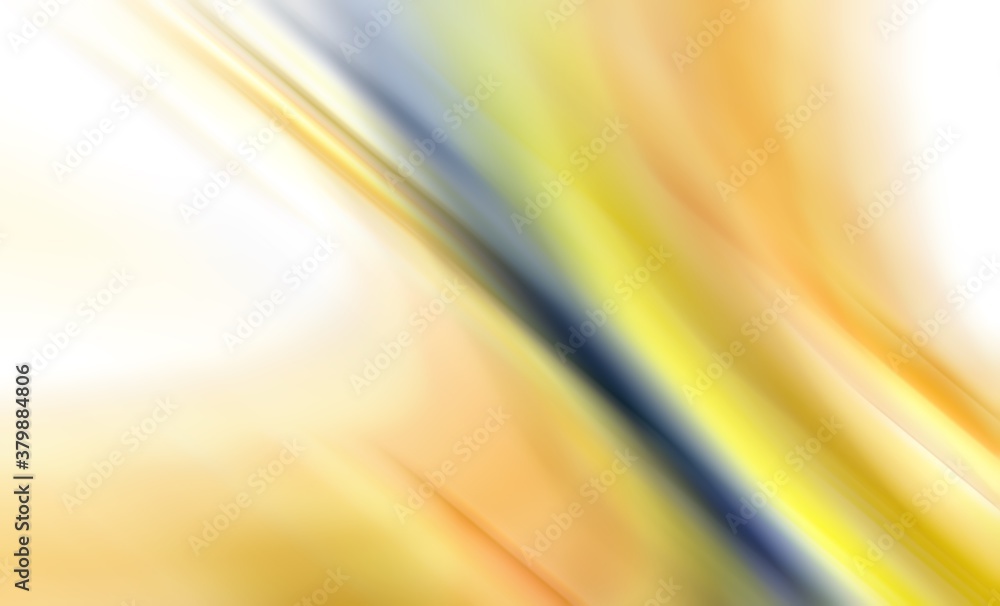 Poster abstract background blurred yellow gold gray rays light on white with the gradient texture lines eff